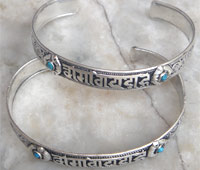 Тибетские браслеты ручной работы в ассартименте без камней